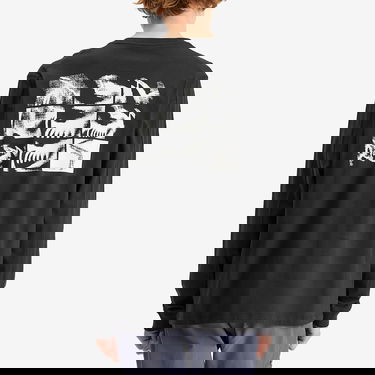 T-shirt Arcteryx Kragg SL Cotton Bird Tile Long Sleeve T-Shirt, Size Medium Sort | X000009537-021941, 3
