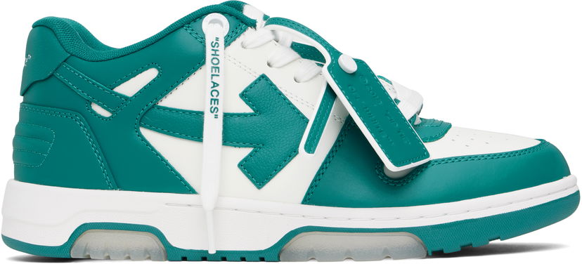 Sneakers og sko Off-White Off-White Out Of Office Grøn | OMIA189S25LEA0024801
