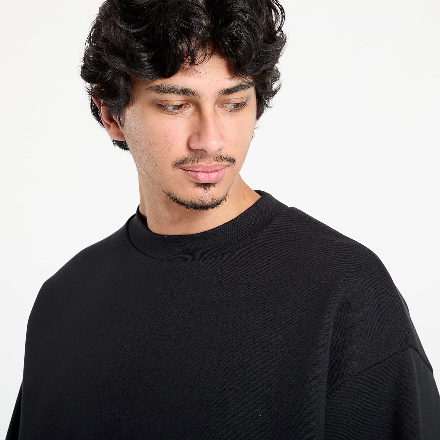Sweatshirt Fear of God Fear of God Essentials Classic Crew Neck Sweatshirt Sort | 192SP252040F-861, 1