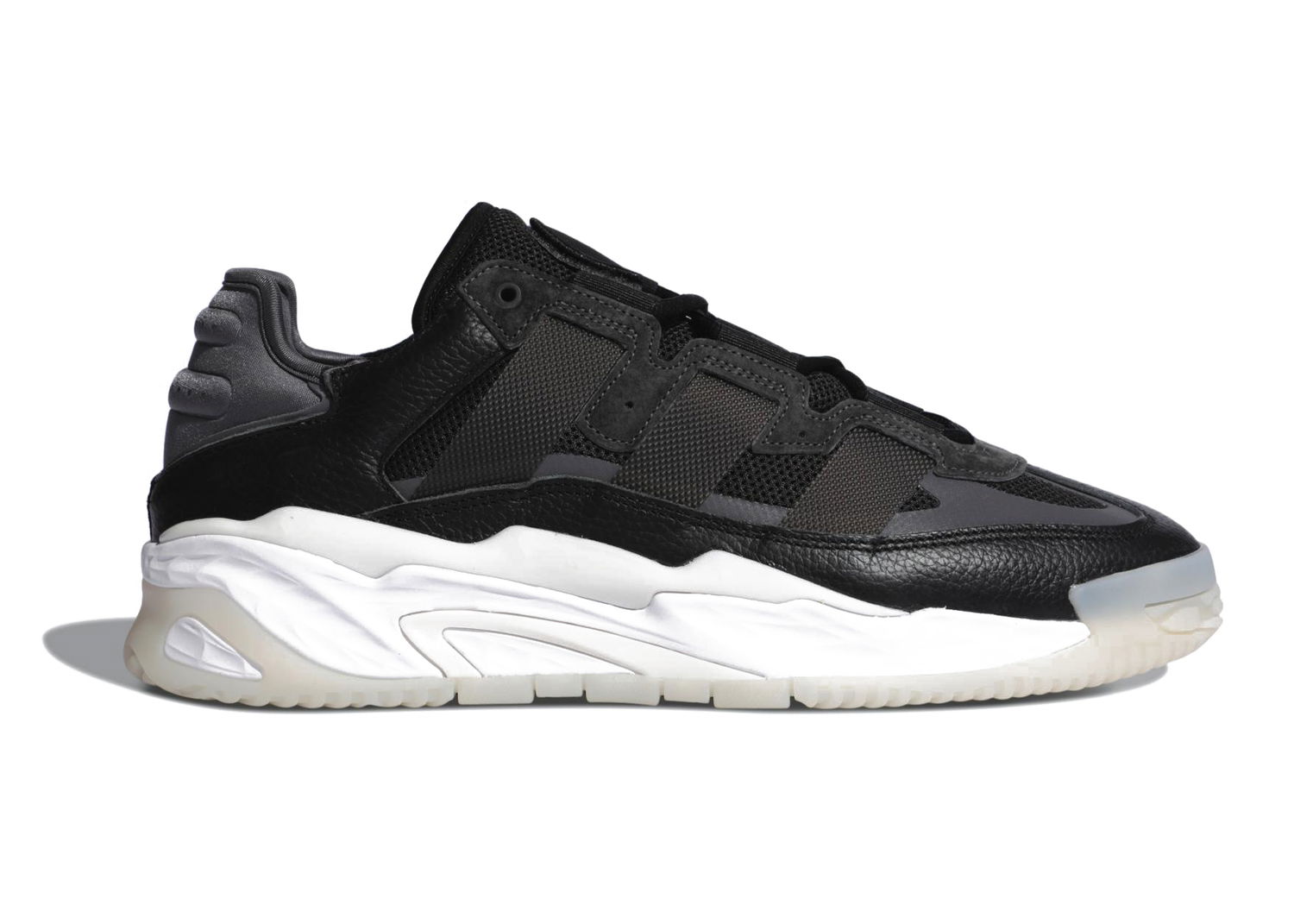 Sneakers og sko adidas Originals Niteball Black White Sort | FV4848, 0