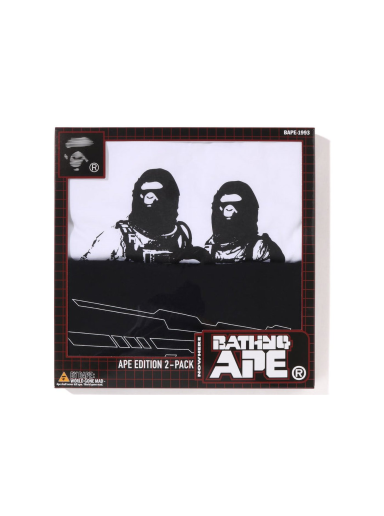 T-shirt BAPE Package Box #1 Tee (Set of 2) Sort | 1J30-182-009