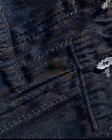 Tøj Neighborhood Button-Front Utility Denim Apron Mørkeblå | 252ZANH-AC01 INDIGO, 4