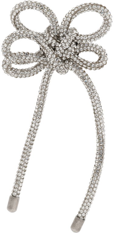 Øreringe Acne Studios Crystal Cord Single Clip-On Earring Grå | C50427-, 0