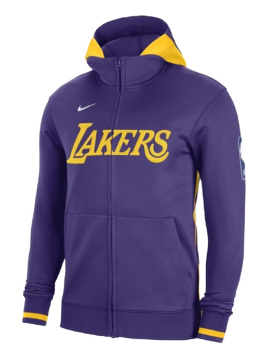 Sweatshirt Nike Los Angeles Lakers Showtime Dri-FIT Full-Zip Hoodie Lilla | DN4607-504