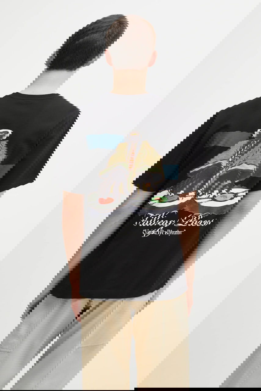 T-shirt Filling Pieces DJ United By Rhythm Graphic T-shirt Sort | 422520500241, 0