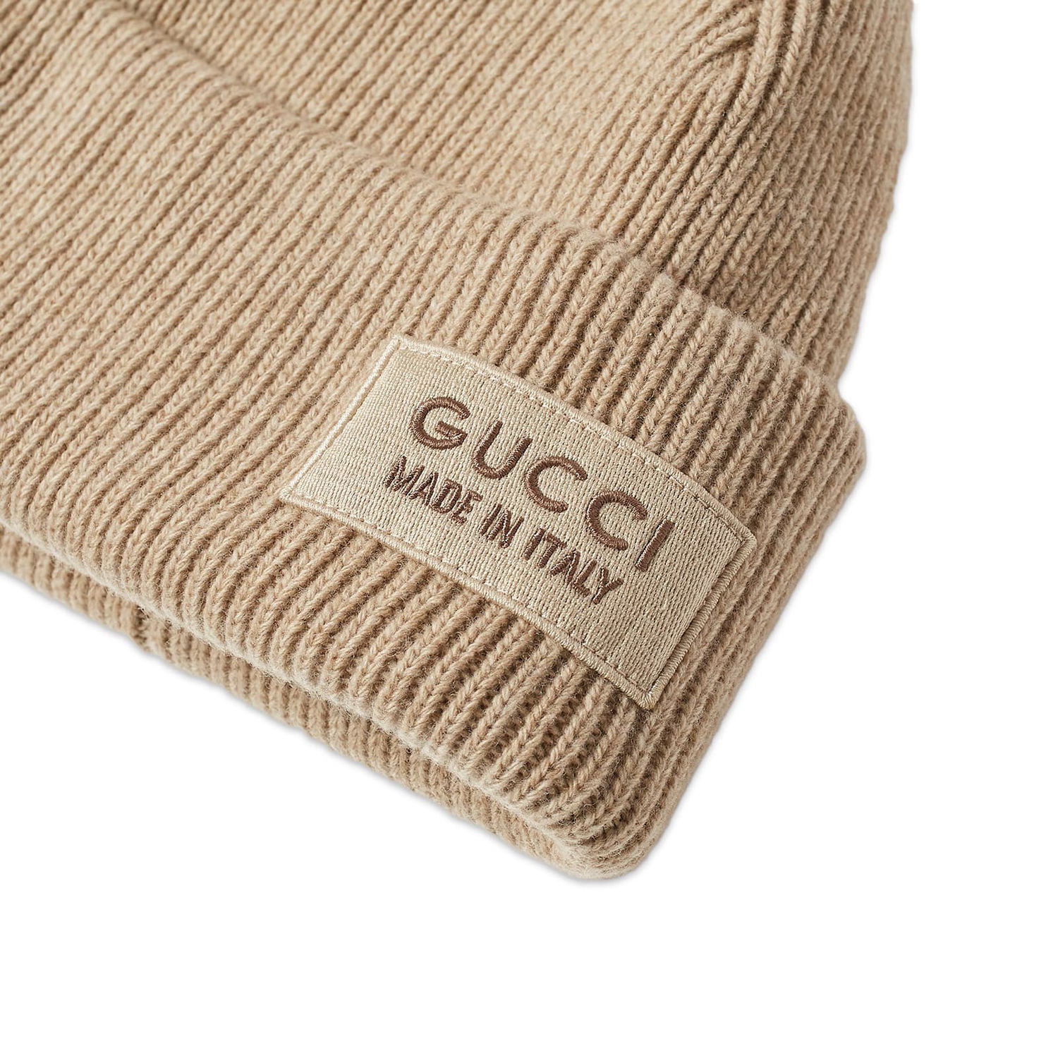 Beanie Gucci Patch Beanie Beige | 772562-4G200-9700, 1