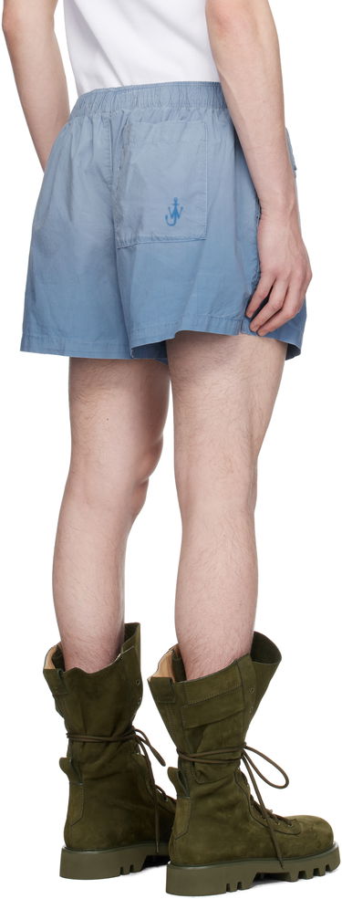 Shorts JW Anderson JW Anderson Logo Print Shorts Blå | SR0121-PG1764, 2