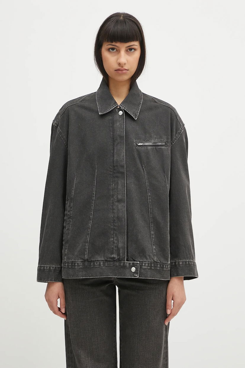 Jakke OUR LEGACY Our Legacy Draft Denim Jacket Sort | W225DJB