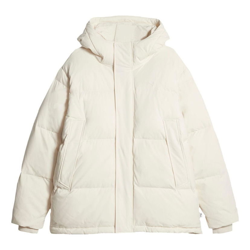 Puffer jakke Puma Mmq Down Jacket Hvid | 620817-87