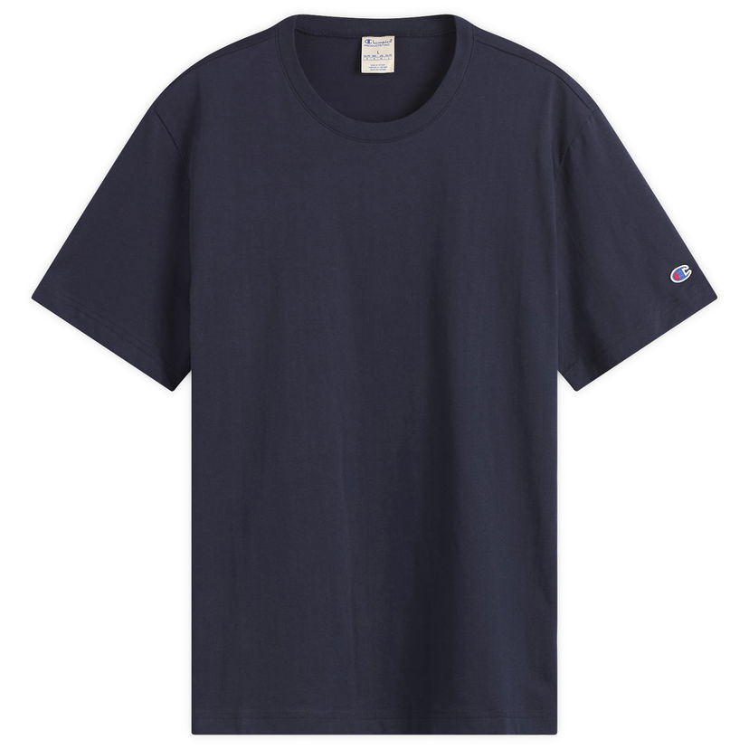 T-shirt Champion Reverse Weave Loose Fit T-Shirt, Size Large Mørkeblå | 220761-BS501