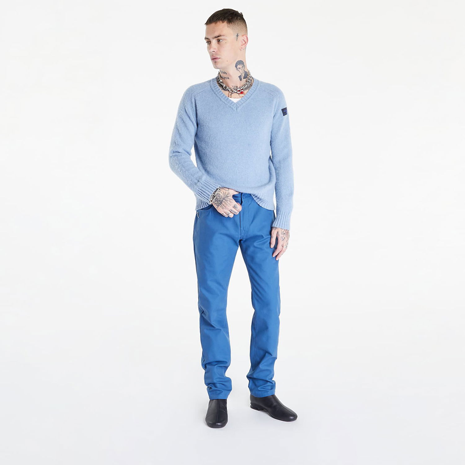 Bukser RAF SIMONS Slim Fit Denim Pants Blå | 222-M310-10080-0040, 1