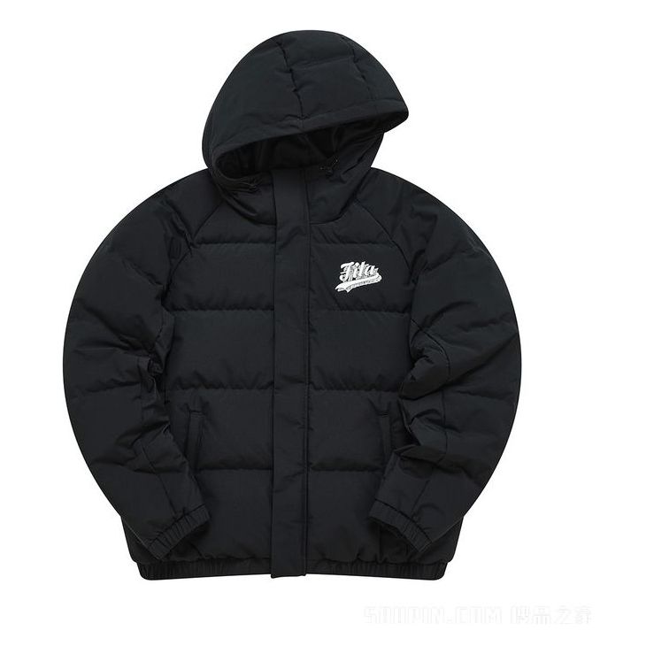 Puffer jakke FILA Fusion Winter Down Jacket Sort | T11M242908F-BK