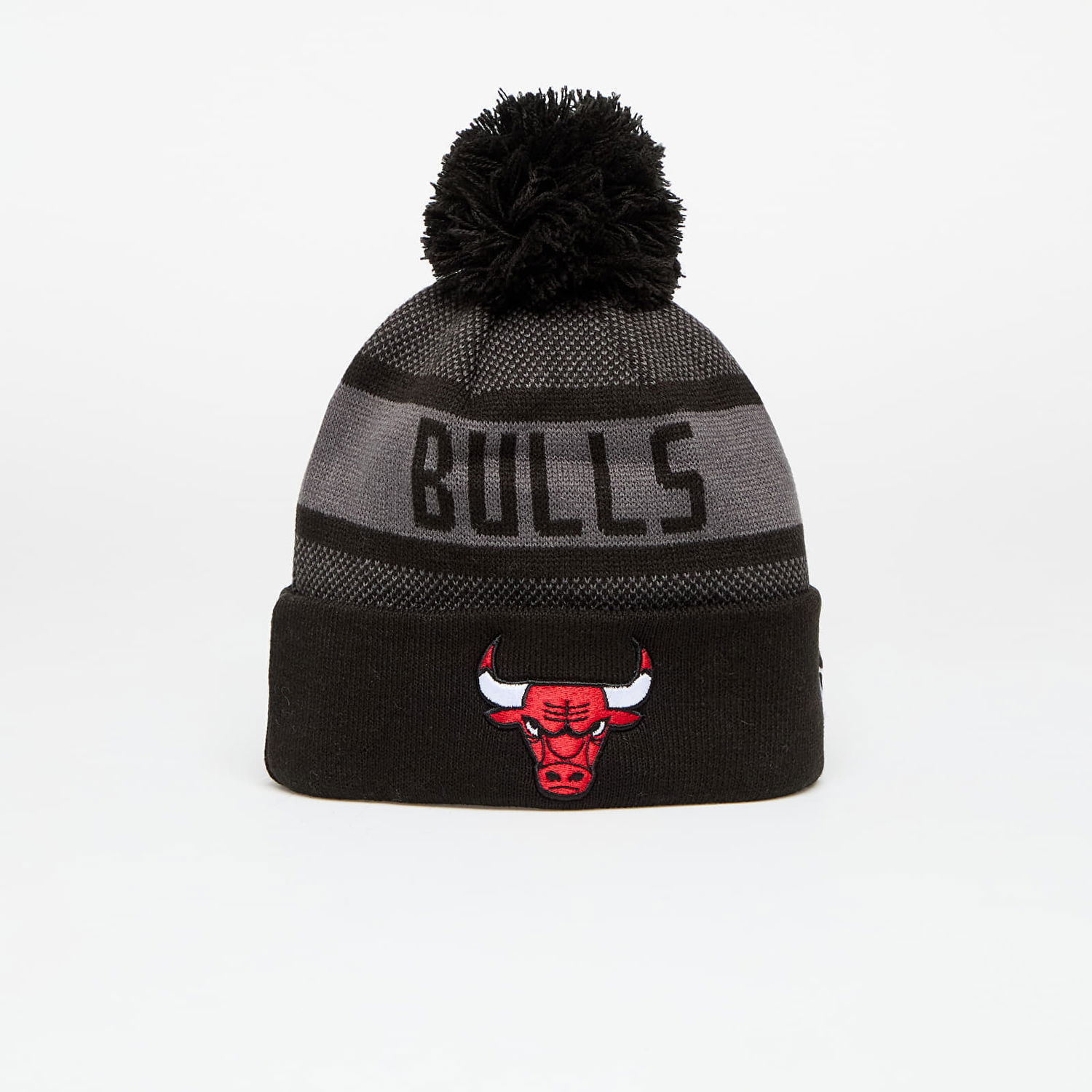 Beanie New Era Chicago Bulls Knit Medium NBA Jake Cuff Beanie Sort | 60565217, 0