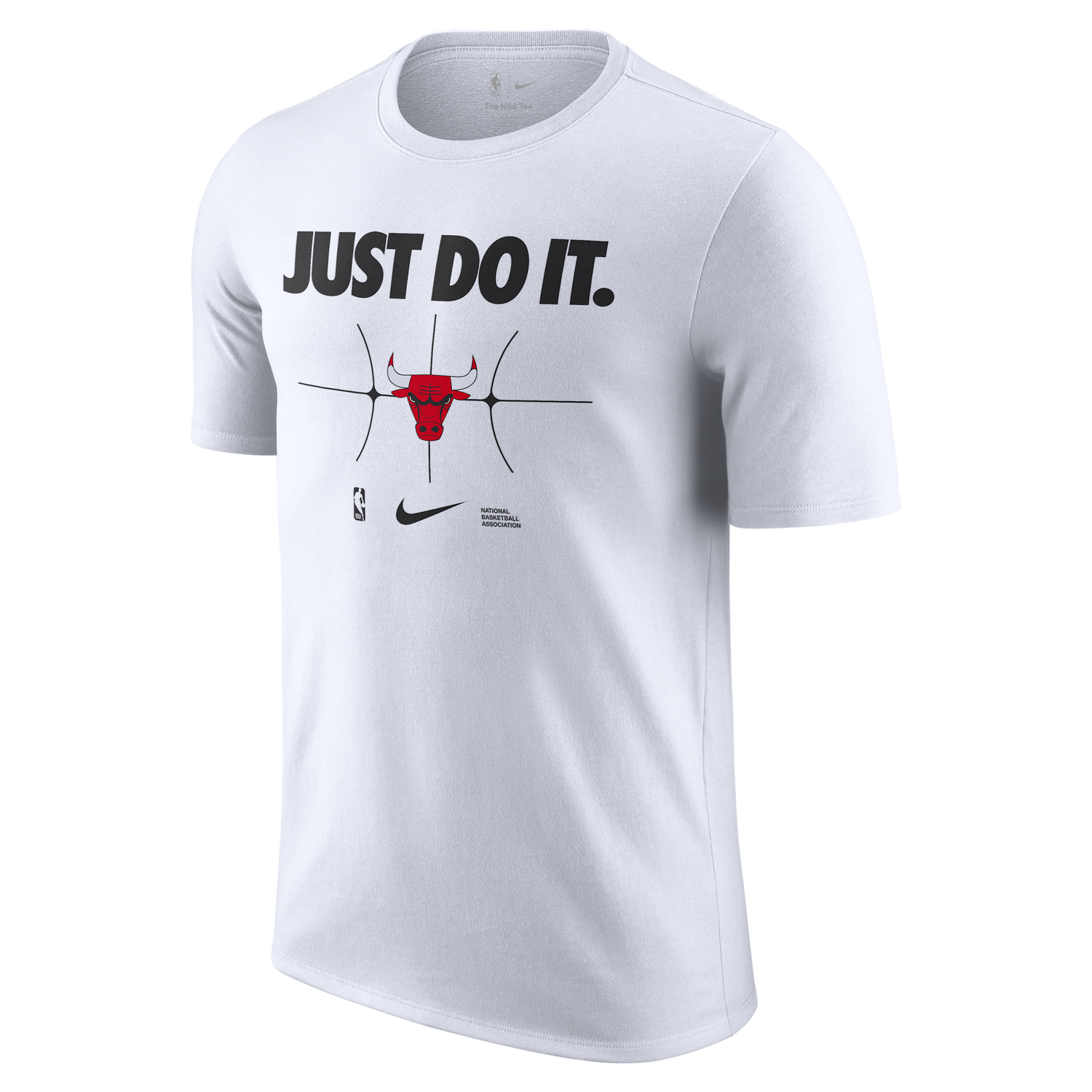 T-shirt Nike NBA Chicago Bulls Essential T-Shirt Hvid | FQ6270-100, 0
