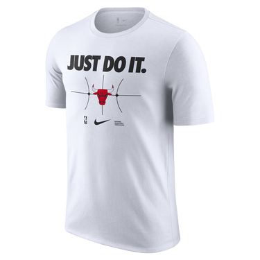 T-shirt Nike NBA Chicago Bulls Essential T-Shirt Hvid | FQ6270-100, 0
