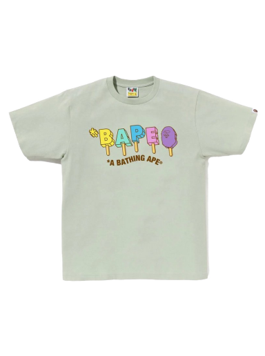T-shirt BAPE Popsicle Tee Grøn | 1J30-110-069