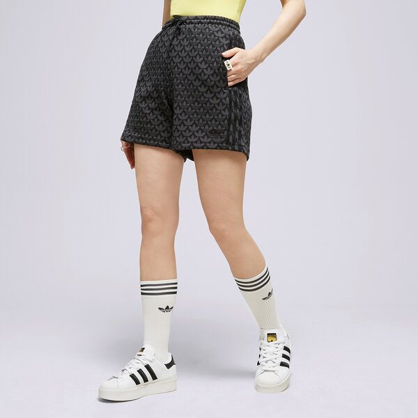 Shorts adidas Originals Trefoil Monogram Shorts Sort | II3189, 0