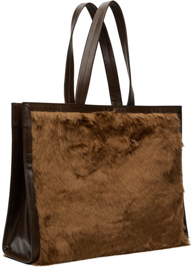 Mulepose Andersson Bell Andersson Bell Linus Fur Tote Bag Brun | aaa493u, 1