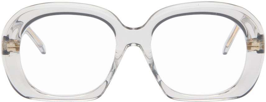 Solbriller Loewe Curvy Glasses Hvid | LW50056I@52020, 0