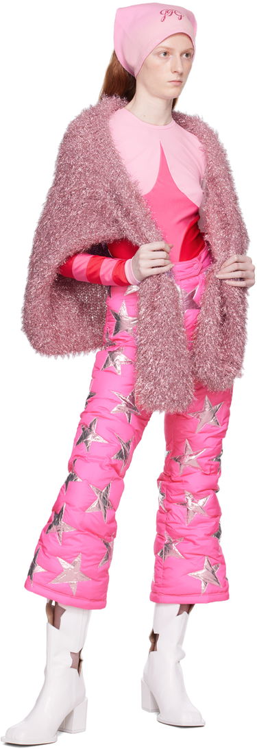 Bukser ERL ERL Star-Embellished Puffer Trousers Lyserød | ERL05P016, 3