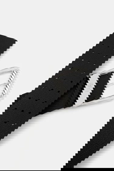 Bælter Maison Margiela MM6 Maison Margiela Leather Belt Sort | SA5TP0016.P8326.T8013, 1
