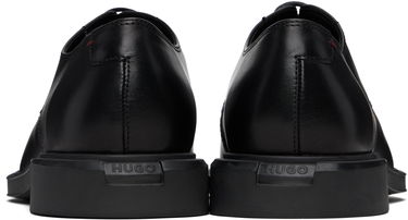 Sneakers og sko BOSS Rubber-Sole Leather Derbys Sort | 50529049, 1