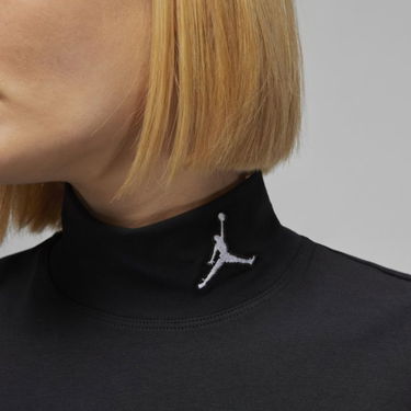 T-shirt Jordan Flight Mock Neck Top Sort | DQ4618-010, 3