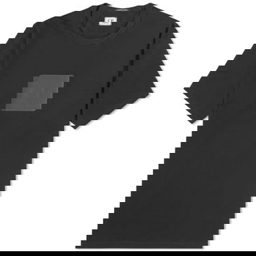 T-shirt C.P. Company Mercerized Logo T-Shirt Sort | 15CLTS197A-006370W-999, 0