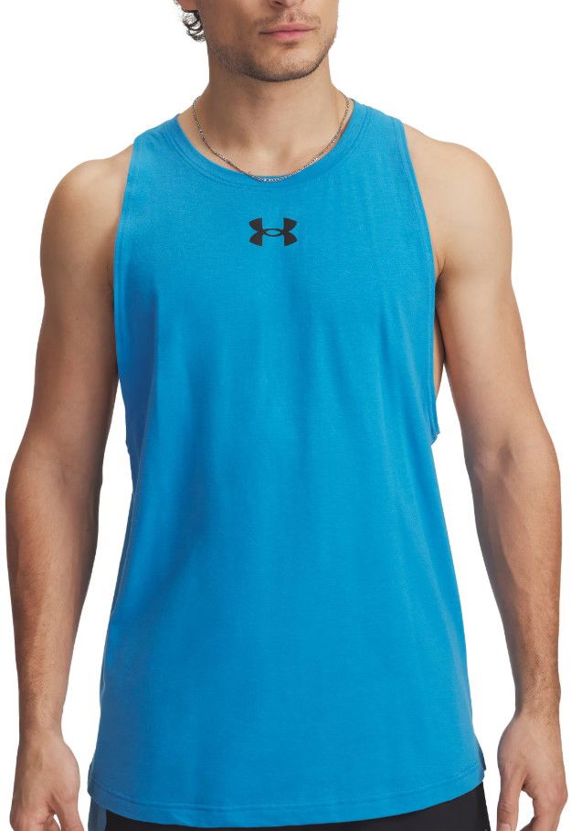 Tanktop Under Armour UA Zone Tank Top Blå | 1361901-452