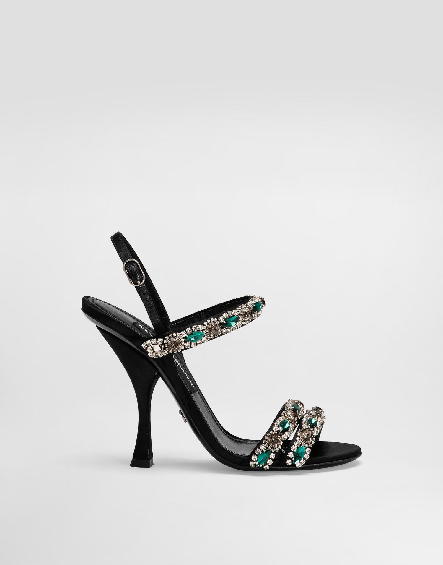 Tilbehør Dolce & Gabbana Dolce & Gabbana Embroidered Slingback Heels Sort | CR1931AX14080999, 0