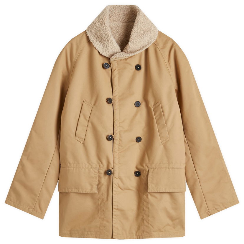 Frakker Universal Works Reversible Mackinaw Jacket Beige | 31107-SND