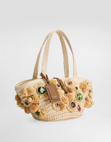 Mulepose Dolce & Gabbana Dolce & Gabbana Coffa Capri Tote Bag Beige | BB7819AP2988Z096, 2
