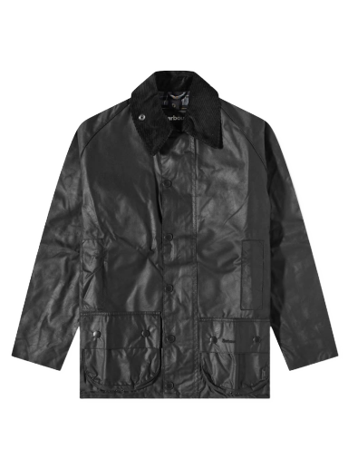 Jakke Barbour Beaufort Wax Jacket Sort | MWX0017BK91