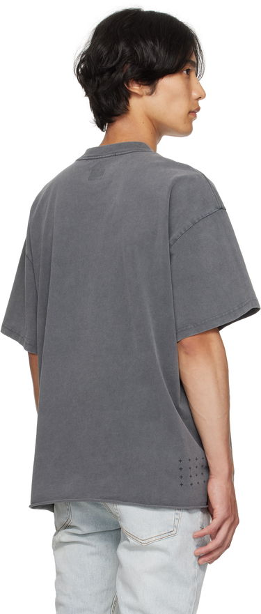 T-shirt Ksubi Ksubi Ekcess Blasted T-Shirt Grå | MPF25TE025, 2