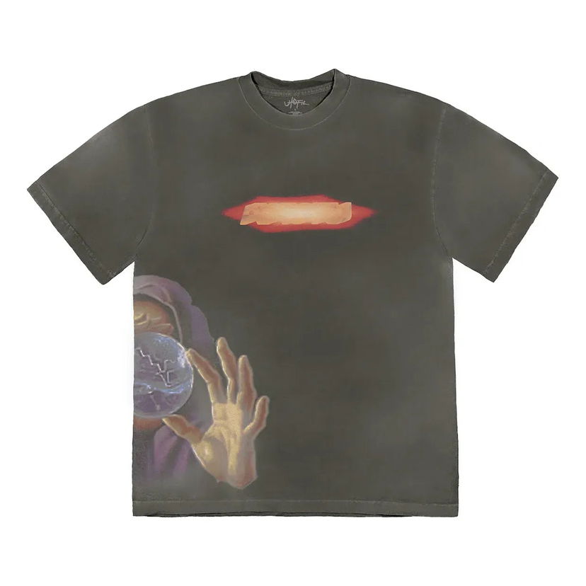 T-shirt Cactus Jack by Travis Scott Travis Scott Screwed Up Graphic Tee Grå | TSUT-SS07