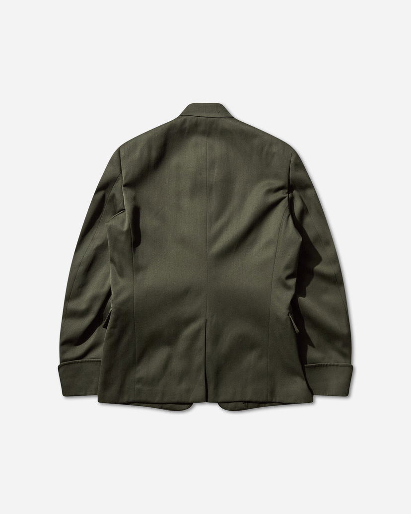 Jakke Comme des Garçons Wool Blazer Grøn | PP-J001-W25 1