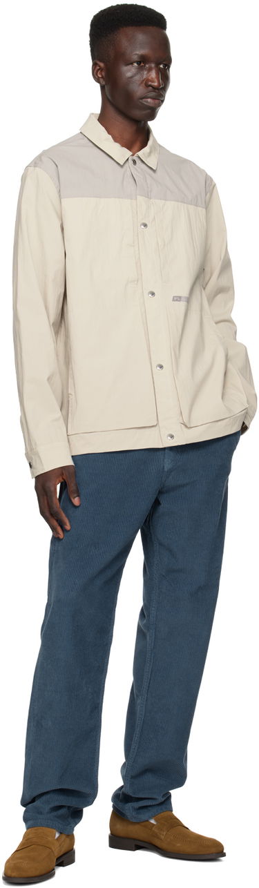 Vindjakke Paul Smith PS Paul Smith Contrast Shirt Beige | M2R-692Y-M21957-71, 3