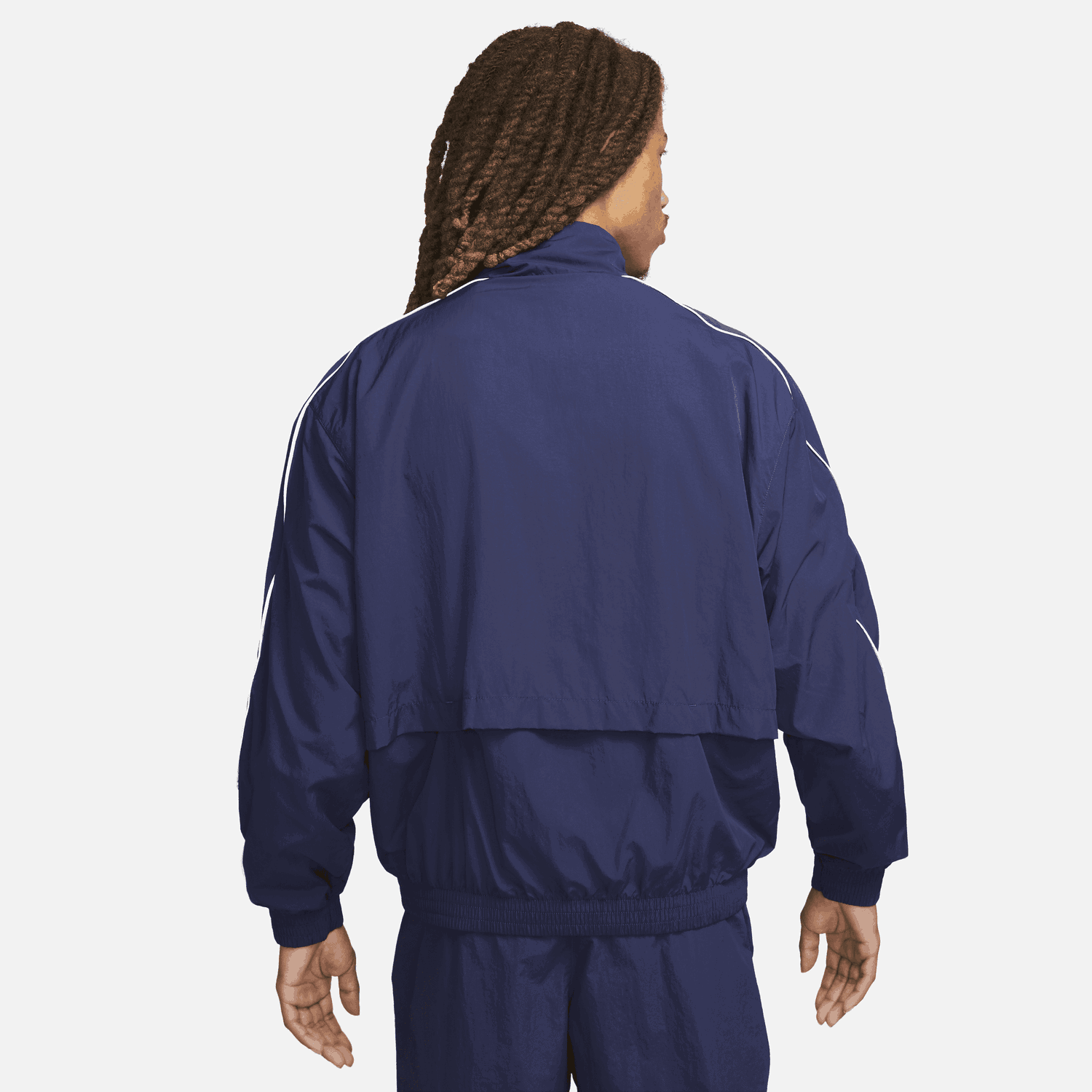 Jakke Nike Sportswear Solo Swoosh Mørkeblå | FB8622-410, 1