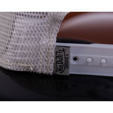 Kasket Von Dutch Trucker Boston Peach/White Orange | VD7030425, 5