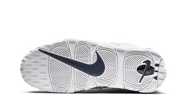 Sneakers og sko Nike Air More Uptempo 96 'White White Midnight Navy' Hvid | DH9719-100, 4