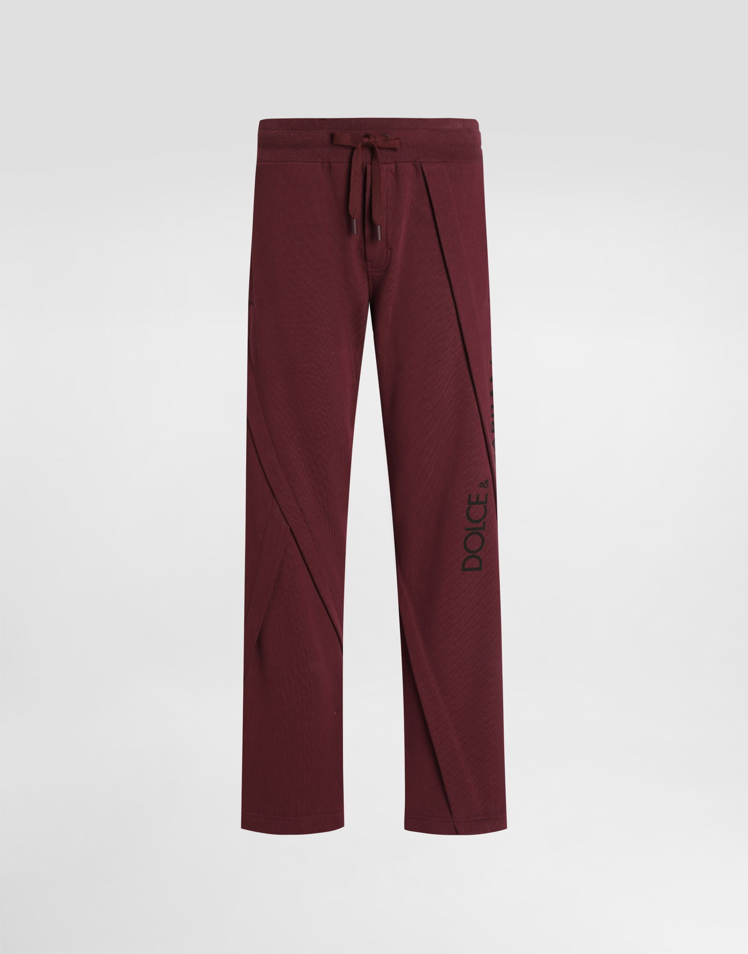 Joggingbukser Dolce & Gabbana Dolce & Gabbana Stretch Jersey Jogging Pants Bourgogne | GP10ZTG7O2LF0130, 0