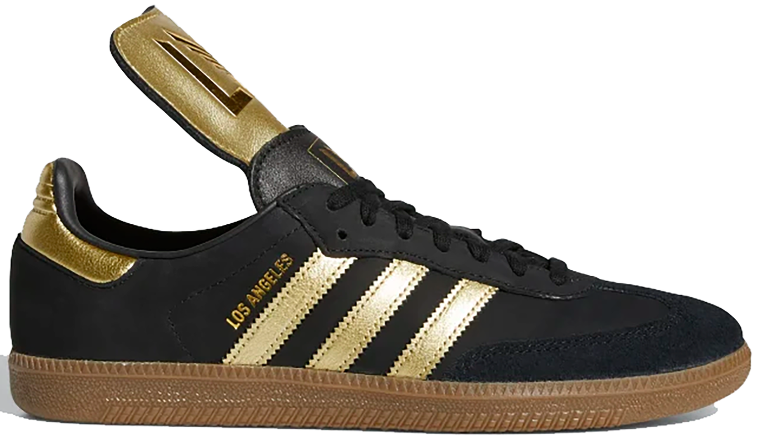 Sneakers og sko adidas Originals Samba LAFC Black Gold Sort | FX9027, 0