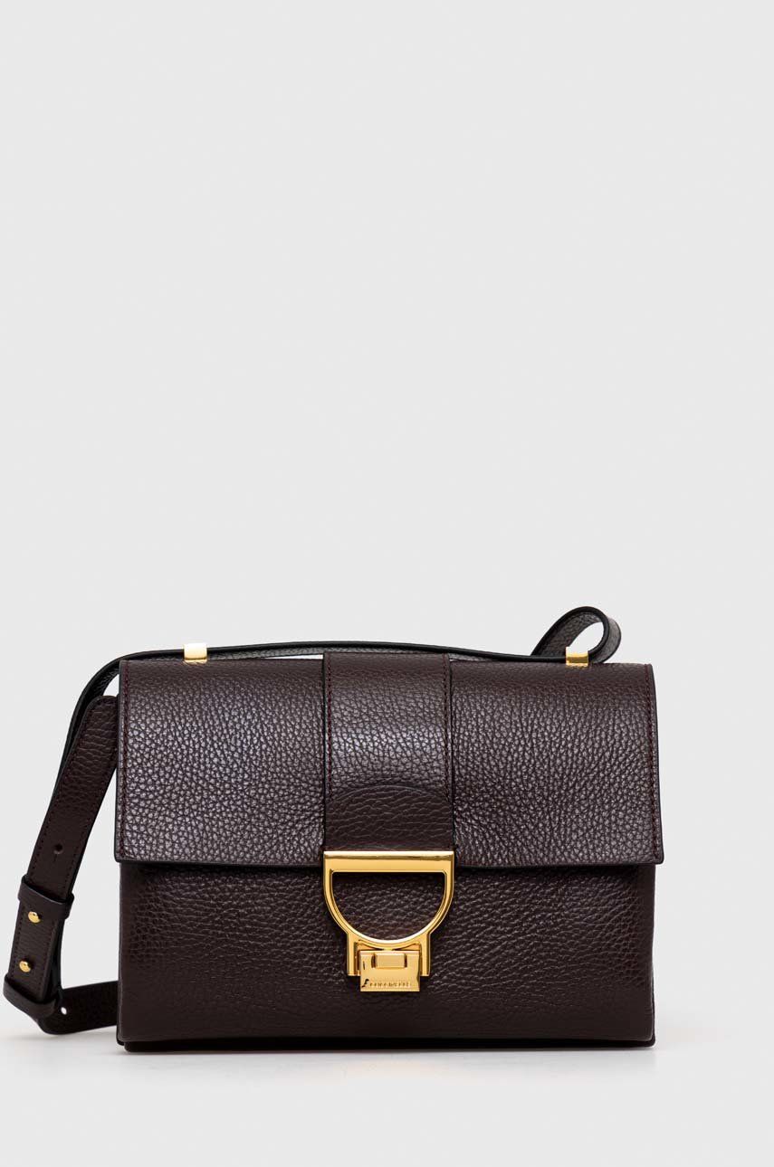 Håndtaske Coccinelle Leather Handbag Brun | E1.MD5.12.07.01, 0