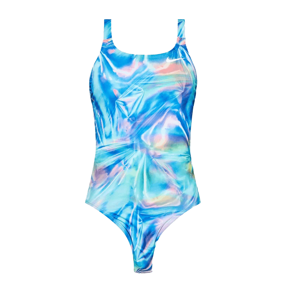 Badetøj Nike Fastback Iridescent Swirl One Piece Swimsuit Flerfarvet | NESSC010-969, 0