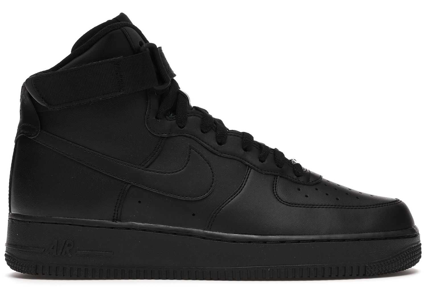 Sneakers og sko Nike Air Force 1 High Triple Black 2017/2020 Sort | 315121-032, 0