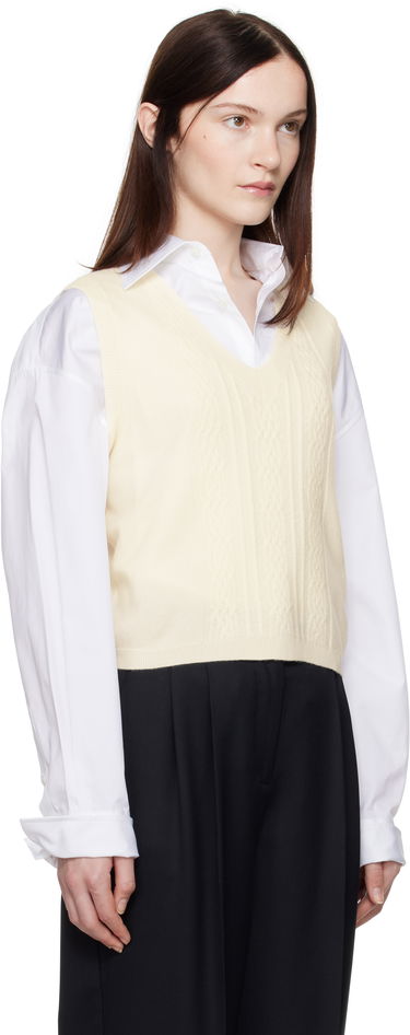 Vest A.P.C. Coco Knit Vest Mørkeblå | WVBDV-F22326, 4