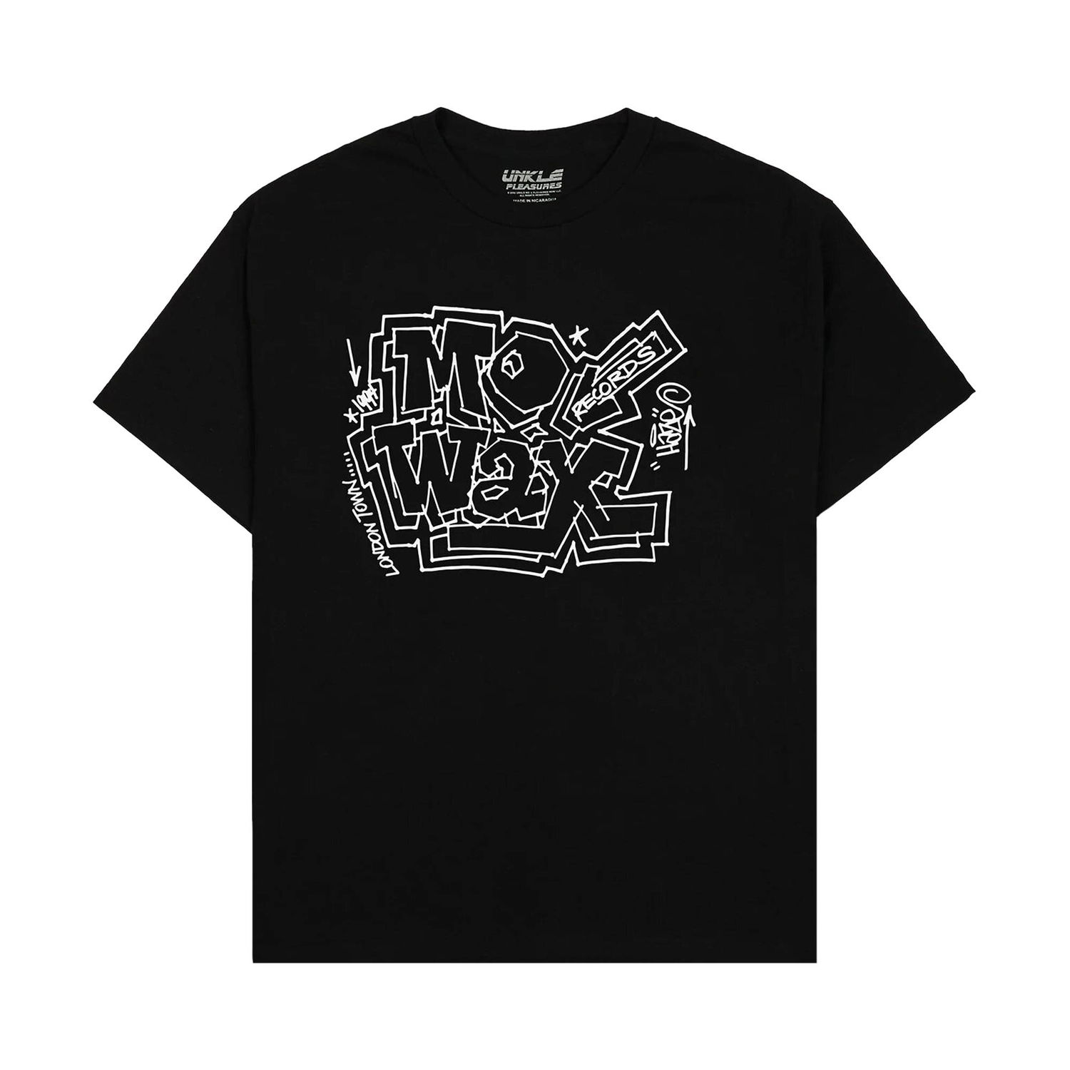T-shirt Pleasures UNKLE x Mowax Haze T-Shirt Sort | P22U011 BLAC, 1