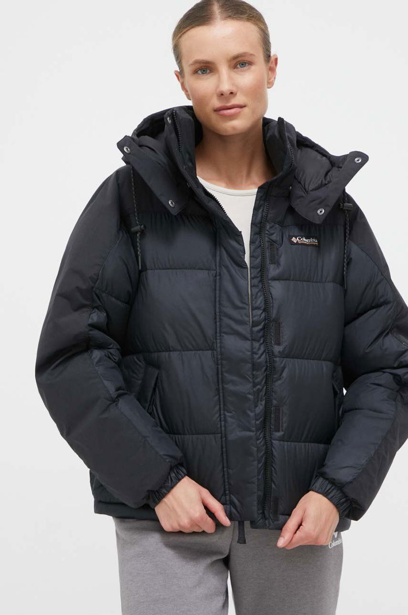 Puffer jakke Columbia Winter Jacket Sort | 2055601