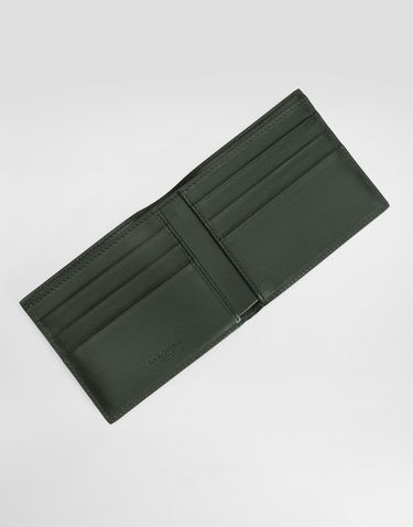 Tegnebog Dolce & Gabbana Eel Skin Wallet With Laser Weave Onesize Grøn | BP1321AN41989868, 3