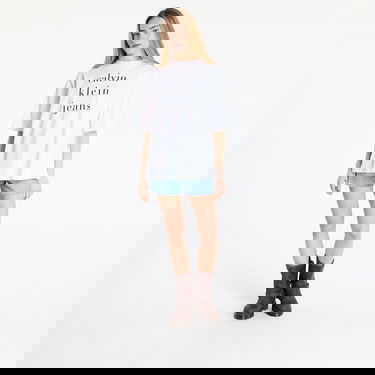 T-shirt CALVIN KLEIN Calvin Klein Jeans Short Sleeve Logo T-Shirt Hvid | LV047B827G YAA, 3